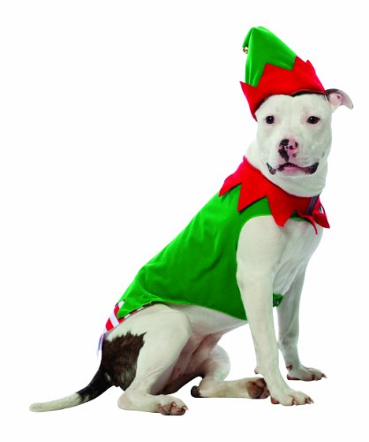 Rasta Imposta Elf Dog Costume, XXX-Large
