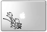 Calvin and Hobbes in Cart - Apple Macbook Laptop Vinyl Sticker Decal