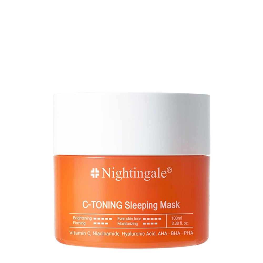 C-TONING SLEEPING MASK 100ml - Skin Care Facial Cream Recover Face During Night