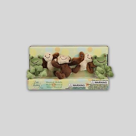 Little Bedding by NoJo Infant's Safari Baby Musical Mobile