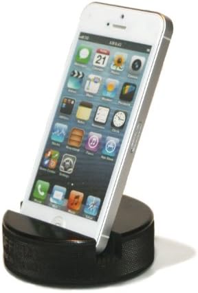 The Original Indestructible Hockey Puck Cell Phone Stand (Tablet and Large Smartphone Edition)