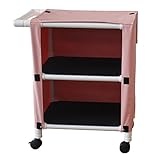 MJM International 325-2C Two Shelf Mini Cart with