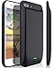 iPhone 7 Plus/8 Plus Battery Case, Stoon 7200mAh Portable Charger Case Rechargeable Extended Battery Pack Protective Backup Charging Case Cover for Apple iPhone 7 Plus/8 Plus (5.5 Inch) (Black)