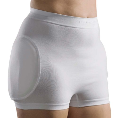 SAFEHIPAirX Men’s Hip Protector Briefs Fall Injury Prevention Hip Support for Elderly Seniors, Breathable, Skin-Friendly and Comfortable, Clinically Proven (XLarge 44-56 inches)