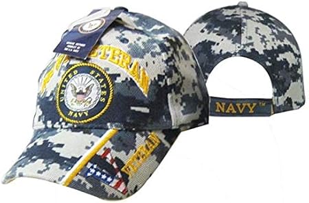 navy blue digital camo hat