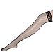 YKSH Women's 3 Pieces Lace Garter Belt Stockings Sets,Black#5,One Size