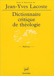 Dictionnaire critique de théologie