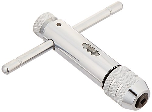 Irwin Tools 21202- T-Handle ratcheting Tap Wrench For Tap Sizes 1/4