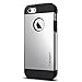 Spigen Tough Armor iPhone SE Case with Extreme Heavy Duty Protection and Air Cushion Technology for iPhone SE 2016 - Satin Silver