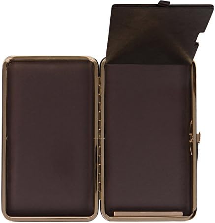 Double Sided Magnetic Empty Palette/Clutch with Satin Divider; Stores up to 48 Standard Size Eyeshadows - Black Travel Adept Palette