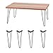 Hairpin Legs 16 Inch by Loft Zen. Creates A Modern Looking Table and Great DIY project With These 16 Inch Hair Pin Legs. Ships For Free & (4 pack)