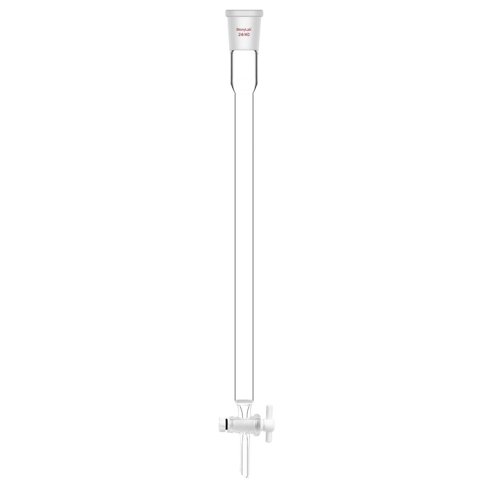 stonylab Borosilicate Glass Chromatography Column