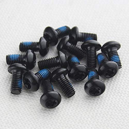 SPHTOEO 24pcs Mountain Bike Brake Rotor Bolts MTB Cycling M5x10mm Screws Stainless Steel T25 Cycle Bicycle Brake Disc Bolts Screw - Thumbnail 3