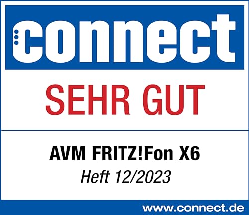 FRITZ!Fon X6 Black DECT-Komforttelefon (hochwertiges Farbdisplay, HD-Telefonie, Full-Duplex-Freisprechen, Steuerung FRITZ!Box-Funktionen), schwarz, deutschsprachige Version 9