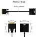 Giveet DVI to VGA Adapter, DVI 24+1 DVI-D Dual Link to VGA Male to Female 1080P Video Cable Converter for Gaming, DVD, Laptop, HDTV Projector & Other DVI Enabled Devices