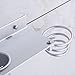 KINGSUPER Multifunctional Wall Mount Bathroom Organizer Collection Storage Bathroom Storage Rack Hair Dryer Holder Toothbrush Storage