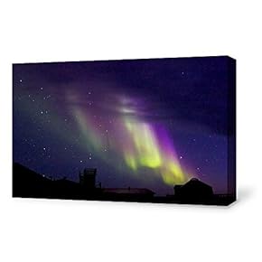 SIGNFORD Canvas Wall Art Canvas Aurora Painting Wall...