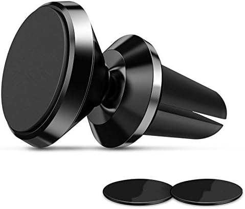 Magnetic Car Phone Holder, Universal Air Vent Cell Phone Mount for Car Compatible for Mobile Phones iPhone 8 7 7 Plus SE 6s 6 Plus 6 5s 5 4s 4 Samsung Galaxy S6 S5 S4 LG Nexus Sony Nokia and Mini Tabl