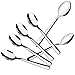 KERIQI Teaspoons Set of 12, 6 Inches Stainless Steel Teaspoons