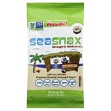 Seasnax Grab and Go Seaweed, Wasabi, 0.18 Ounce (Pack of 24)