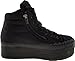 Maxstar Women's C50 Padded Lining Hidden Heel Platform Canvas Sneakers