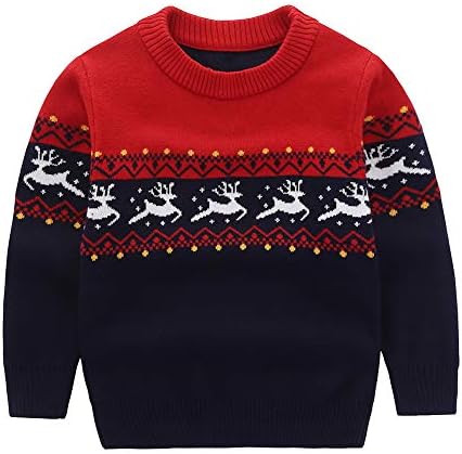 MotteecityBoys' Cartoon Pullover Sweater