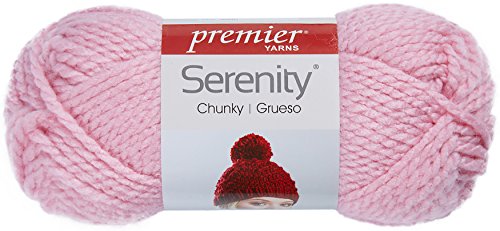 Deborah Norville Serenity Chunky Solid Yarn, Lilac Chiffon, 3 Pack