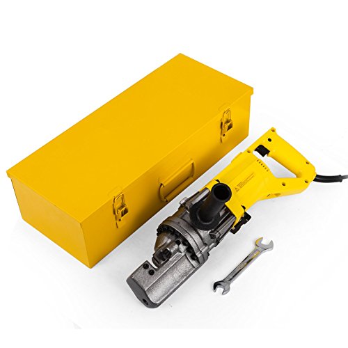 Happybuy 900W Electric Rebar Cutter 5/8" #5 Hydraulic Rebar Cutter 110 V 16mm 2.5-3.0 Second Cut-Off Speed