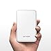 ONDA 10000mAh Portable Charger Dual-USB Ports External Battery Power Bank Pack with Indicator Light for Smartphone/IPad/MP3/MP4/Camera/Smart Bracelet, White
