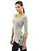 PattyBoutik Women's Ribbed Tie High Low Hem Tunic Top