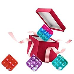 26pcs Mini Pop Fidget Toys Pack Push Bubble Pop