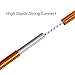 Yosoo 2 pcs Tent Rod, Tent Pole Replacement Parts, Outdoor Tent Pole Rod, Aluminium Alloy Tent Bar Rod Pole, Tent Accessories, Tent Building Supporting Rod for Hiking Camping (8.5mm3600mm(Style①))