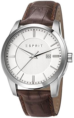 Esprit ES107591002 - Men's Watch, Leather, color:Brown