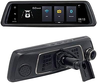Driving Recorder, 10 Inch Full Screen Smart Rearview Mirror HD Android Navigation DVR Full HD 1080P Car Camera Front And Rear View Camera