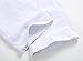 Men's White Skinny Ripped Slim Fit Stretch Designed Destroyed Denim Jeans, W34