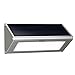 WNW Solar Wall Light, 800lm Ultra Bright Motion Sensor Aluminum Alloy 48 LED Lights, Wireless Waterproof Security Light For Outdoor, Pathway, Garden, Deck, Yard, Fence, and Driveway. (Advanced Model)