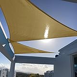 SUNNY GUARD Sun Shade Sail 10'X10'X13' Triangle