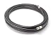 THE CIMPLE CO - 75' Feet, Black RG6 Coaxial Cable (Coax Cable) - Made in The USA - with Connectors, F81 / RF, Digital Coax - AV, CableTV, Antenna, and Satellite, CL2 Rated, 75 Foot primary