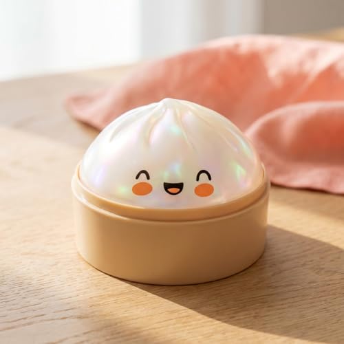 Last Page® Glitter Dumpling, Glitter Dumpling Squishy Box，Soft Squeeze Bao Bun Toy