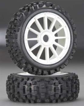 THSB82H-S B82 1/8 Buggy Hard Tire Spoke Rim