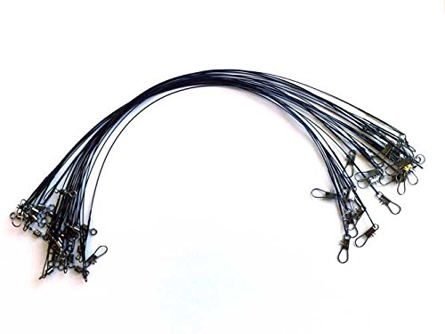 Phoxinus 25 LURE WIRE TRACES spinning pike fishing swivel zander