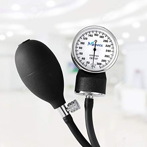 Medvice Manual Blood Pressure Cuff Universal Size Aneroid Sphygmomanometer Nurses Bp Monitor Best Adult Bp Machine Pricepulse