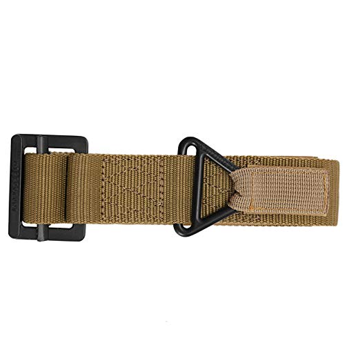 Survival Tactical Belt, Emergency Fire Rescue Rigger Waist Belt Military CQB Belt