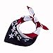 USA Dog Bandana - American Flag Bandana for Dogs 22 X 22 Inches US Colors 100% Cotton