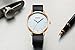 Watch Womens Unisex Simple Casual Leather Waterproof Analog Quartz Dress Wrist Watch