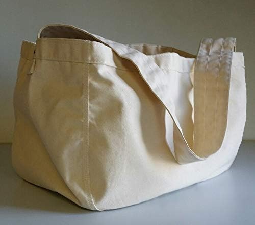 Canvas Shoulder Carrier Bag - Large