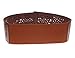 Herebuy - Vintage Leather Elastic Waist Belt Fashion Wide Belts for Women (Brown)