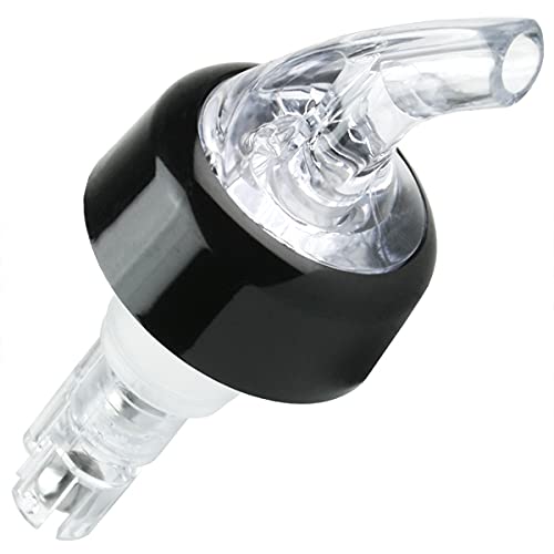 bar@drinkstuff Exacto Pourer Clear 50ml Pack of 12 | Pours a 50ml Measure | Speed Pourer, Posi Pourer, Spirit Pourer