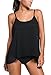 Dokotoo Womens Lace Tankini Top Set with Briefs Swimwear Swimsuit (S-XXL)
