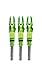 Lumenok Signature Nock,Green, 1 Count (Pack of 3)